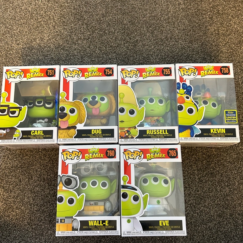 Funko alien remix lot